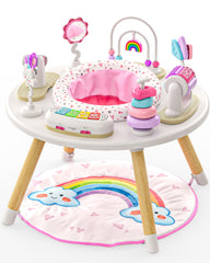 Move2Play 4-in-1 Rainbow center with engaging tummy time seat for babies