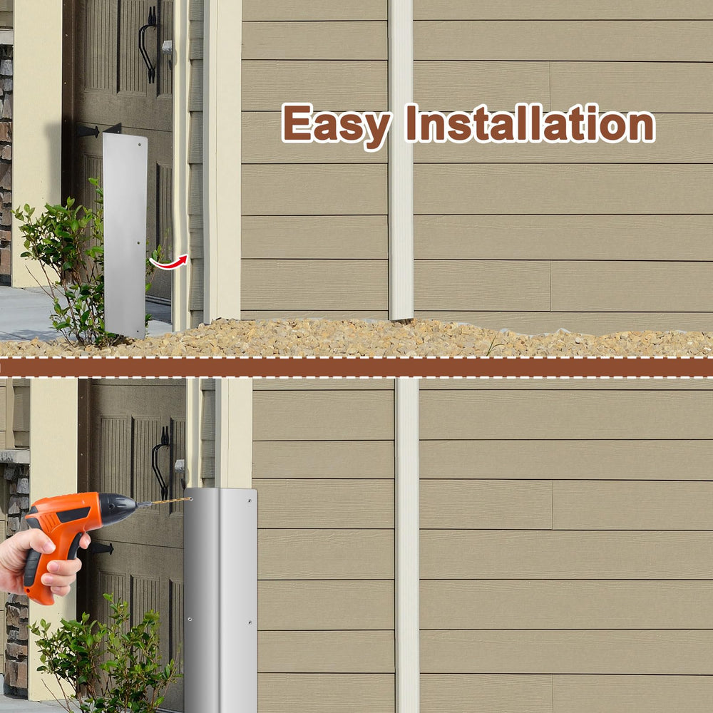 Moxweyeni weather-resistant corner guard withstands rain and UV for long-lasting siding.