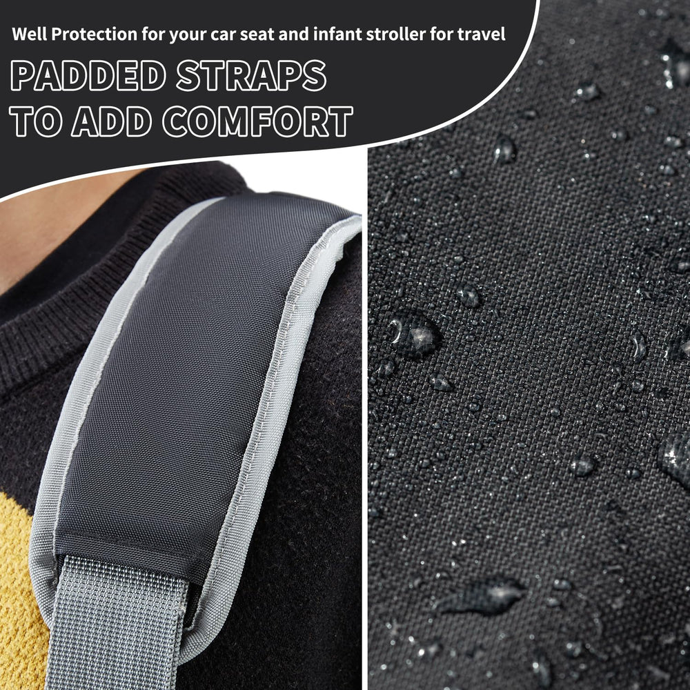 MOYAQI travel bag name-card slot helps quick seat identification.