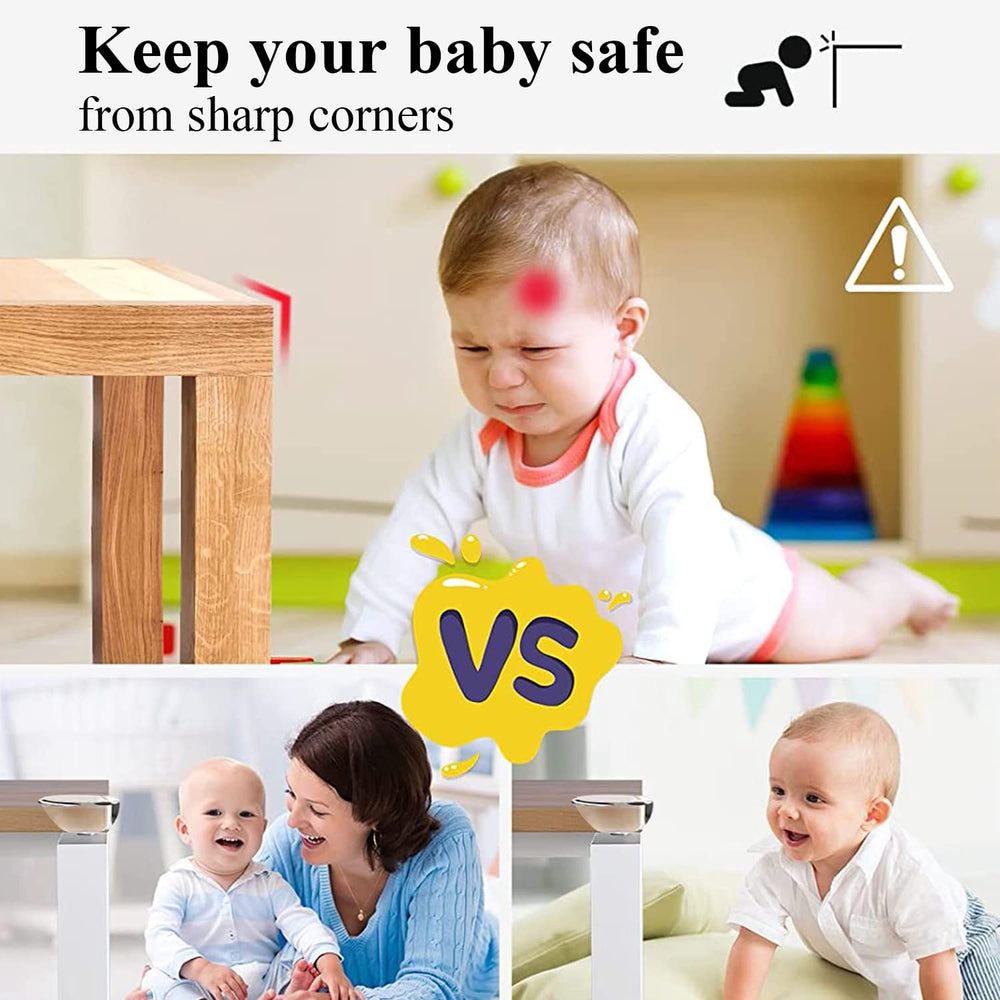 MOYONTE baby-proof corner guard soft silicone cushions furniture edges during play