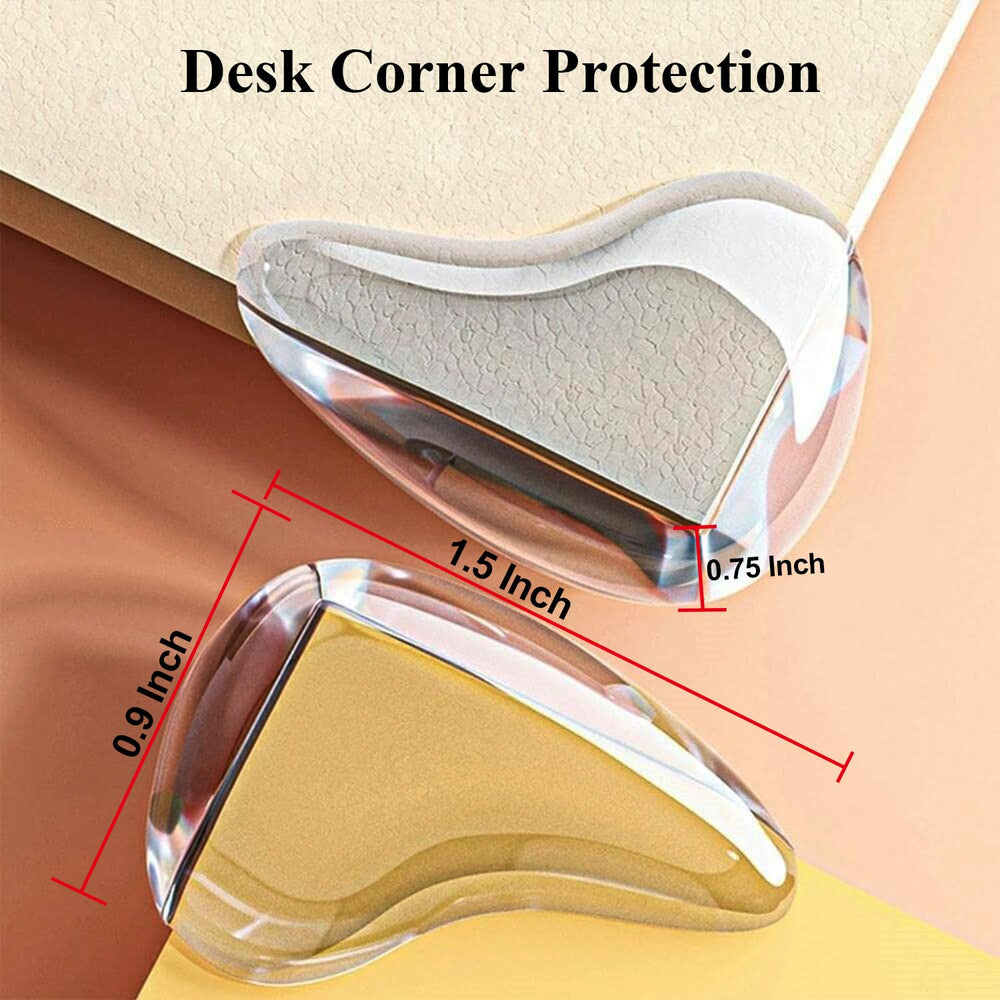 MOYONTE multi-surface corner protector works on wood, glass, metal and plastic