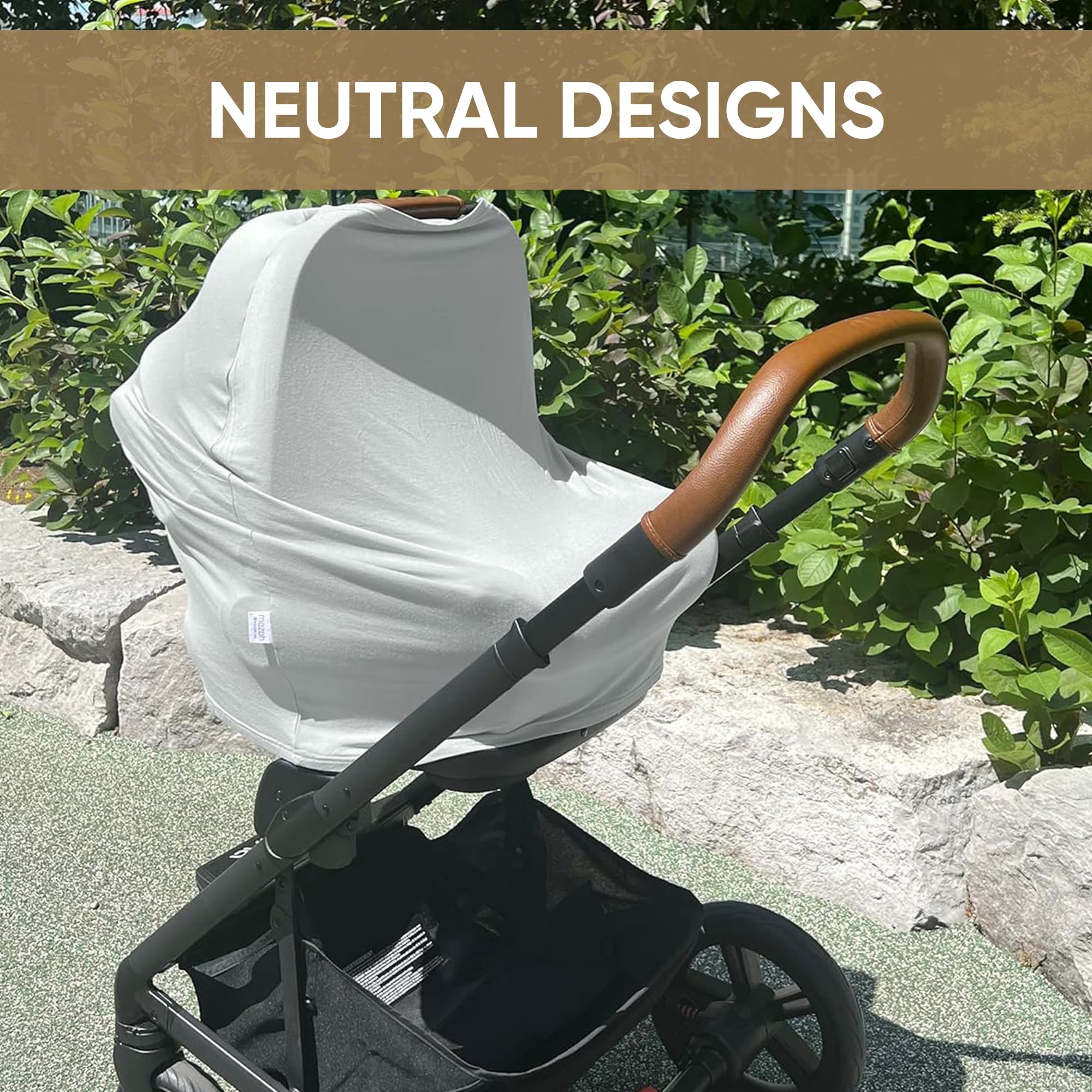 MOZAH lightweight portable design fits in diaper bag for parenting on the go