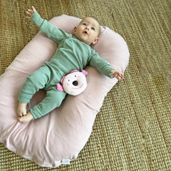 MOZAH Baby Lounger Cover fits Snuggle Me Organic loungers for snug secure use.