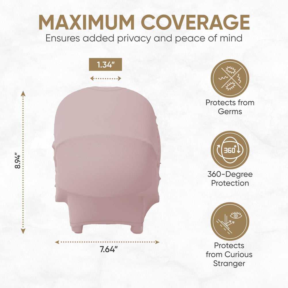 MOZAH Baby Multi-Use Cover nursing scene highlights discreet feeding.