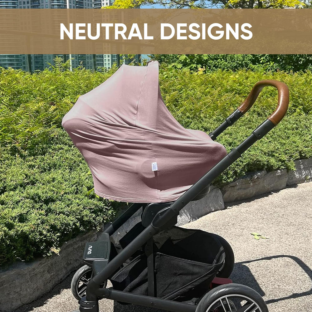MOZAH Baby Multi-Use Cover rayon fabric detail showing soft drape and breathability.