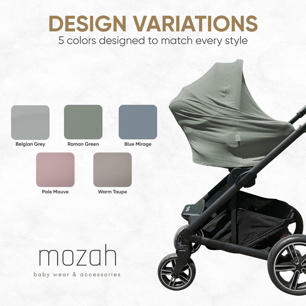 MOZAH Baby Multi-Use Cover scarf/blanket—warmth and style on demand