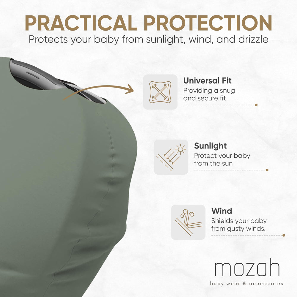 MOZAH Baby Multi-Use Cover stroller—breathable, adaptable coverage