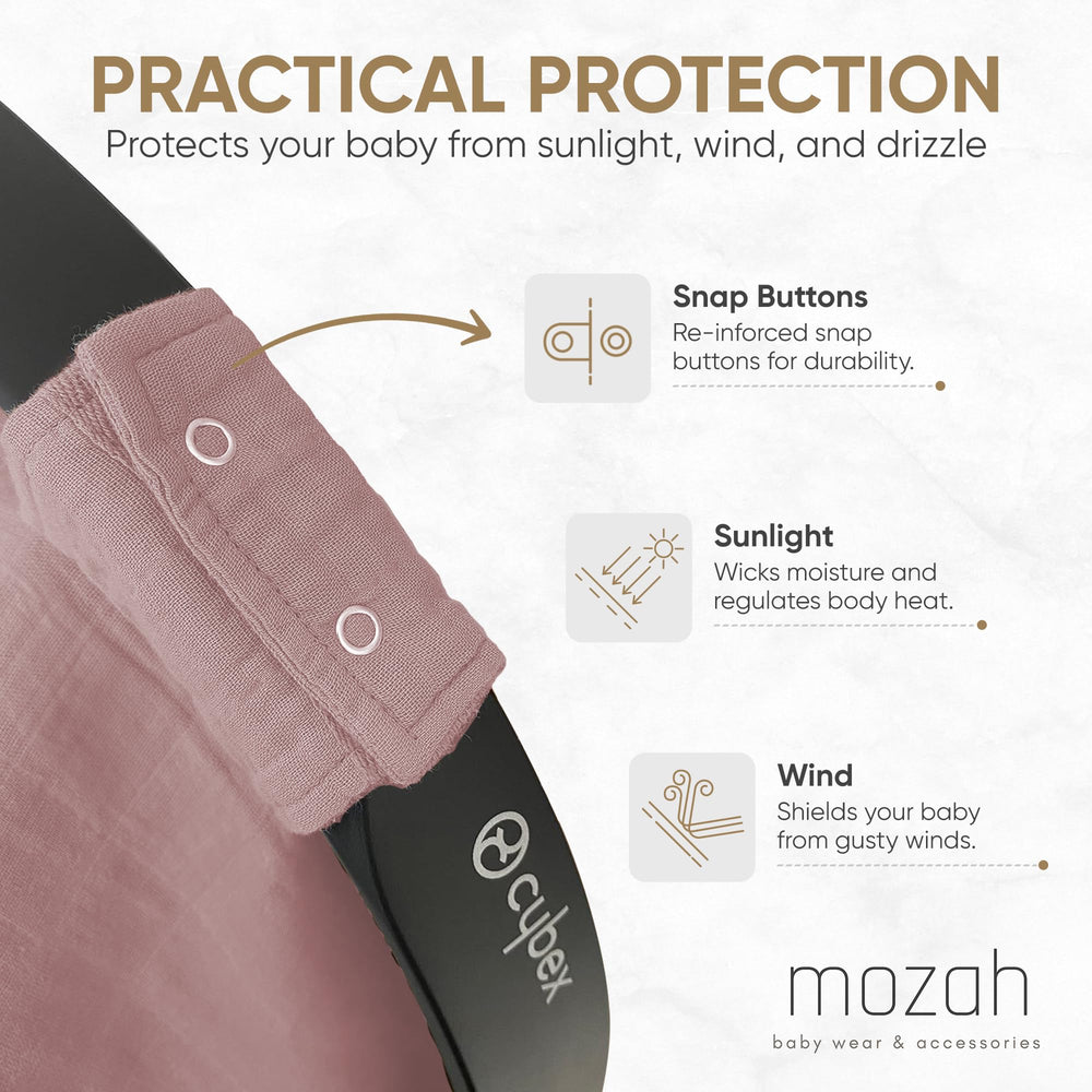 MOZAH muslin after-wash softness demonstrates fabric softening with each wash
