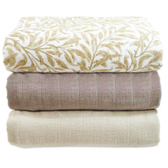 Mozah muslin swaddle brown: breathable, cozy newborn comfort for day and night use.