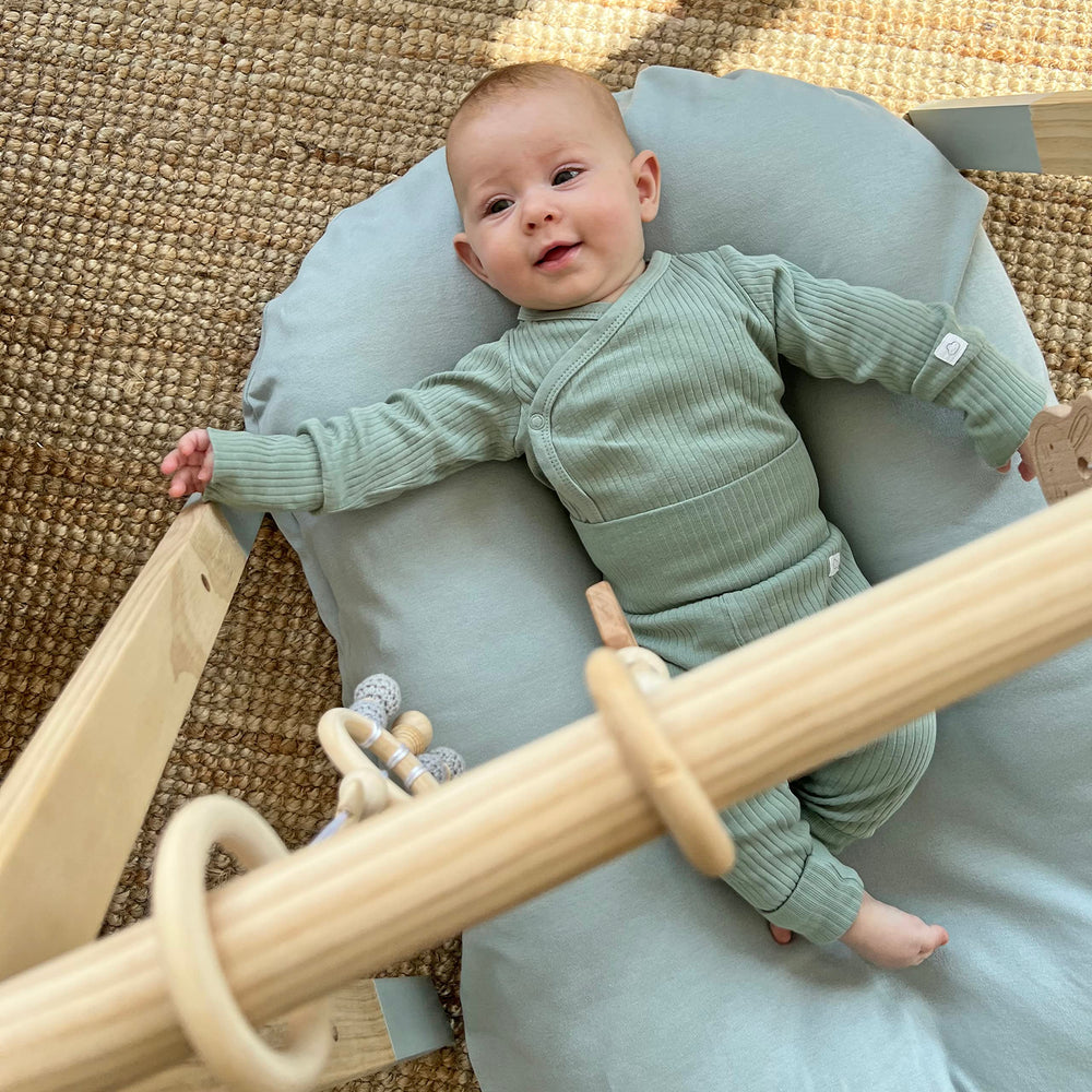 MOZAH Newborn Lounger Cover fits Snuggle Me Organic and similar loungers