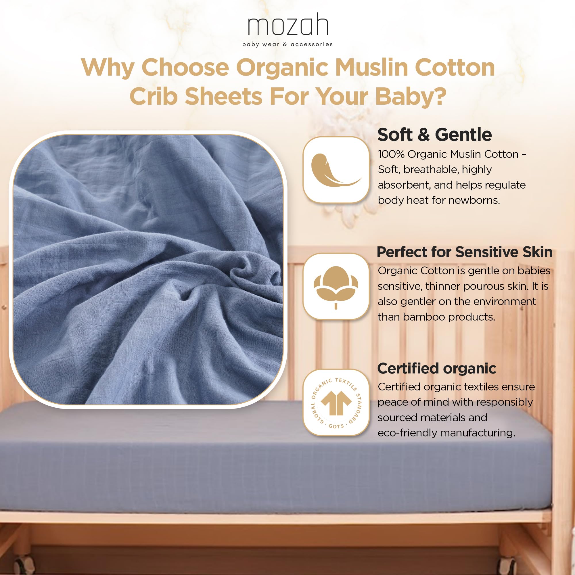 Mozah breathable weave demonstrated for comfortable daytime naps