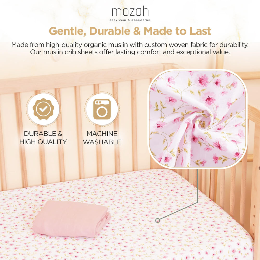 MOZAH durable sheets stay soft after multiple washes for daily use.