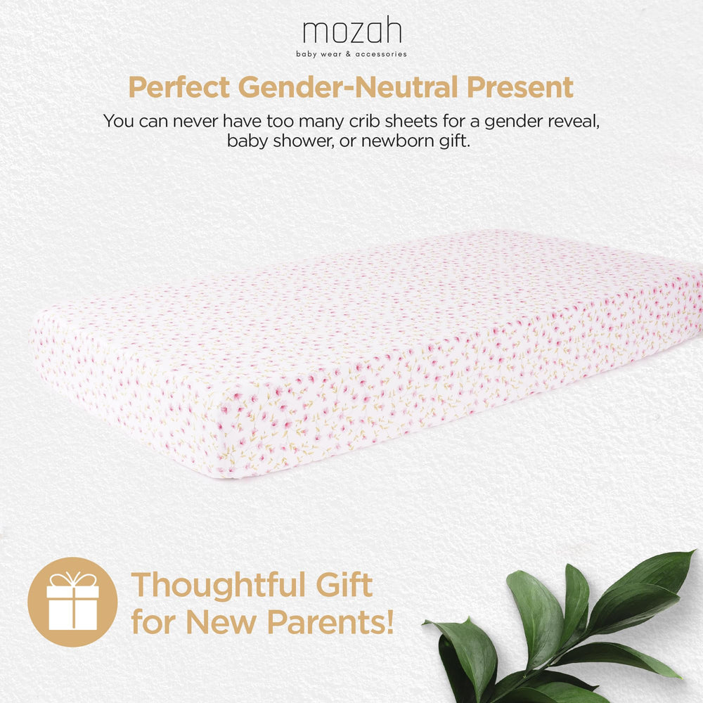 MOZAH gift-ready packaging makes this set a perfect baby shower gift.