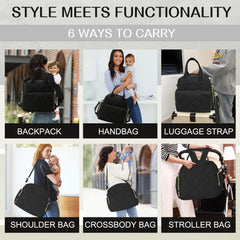 Mozzilog diaper bag insulated pockets keeping bottles warm or cool