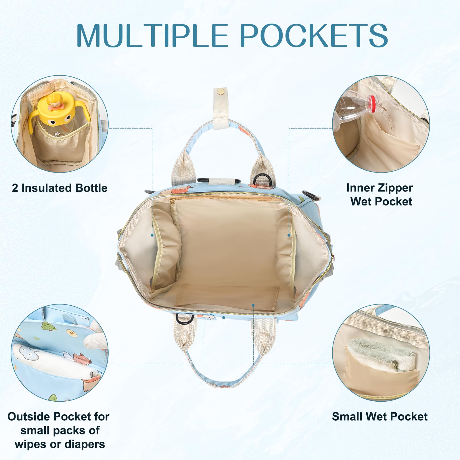 Mozzilog lightweight design 0.66 lbs ideal for quick trips and everyday outings.