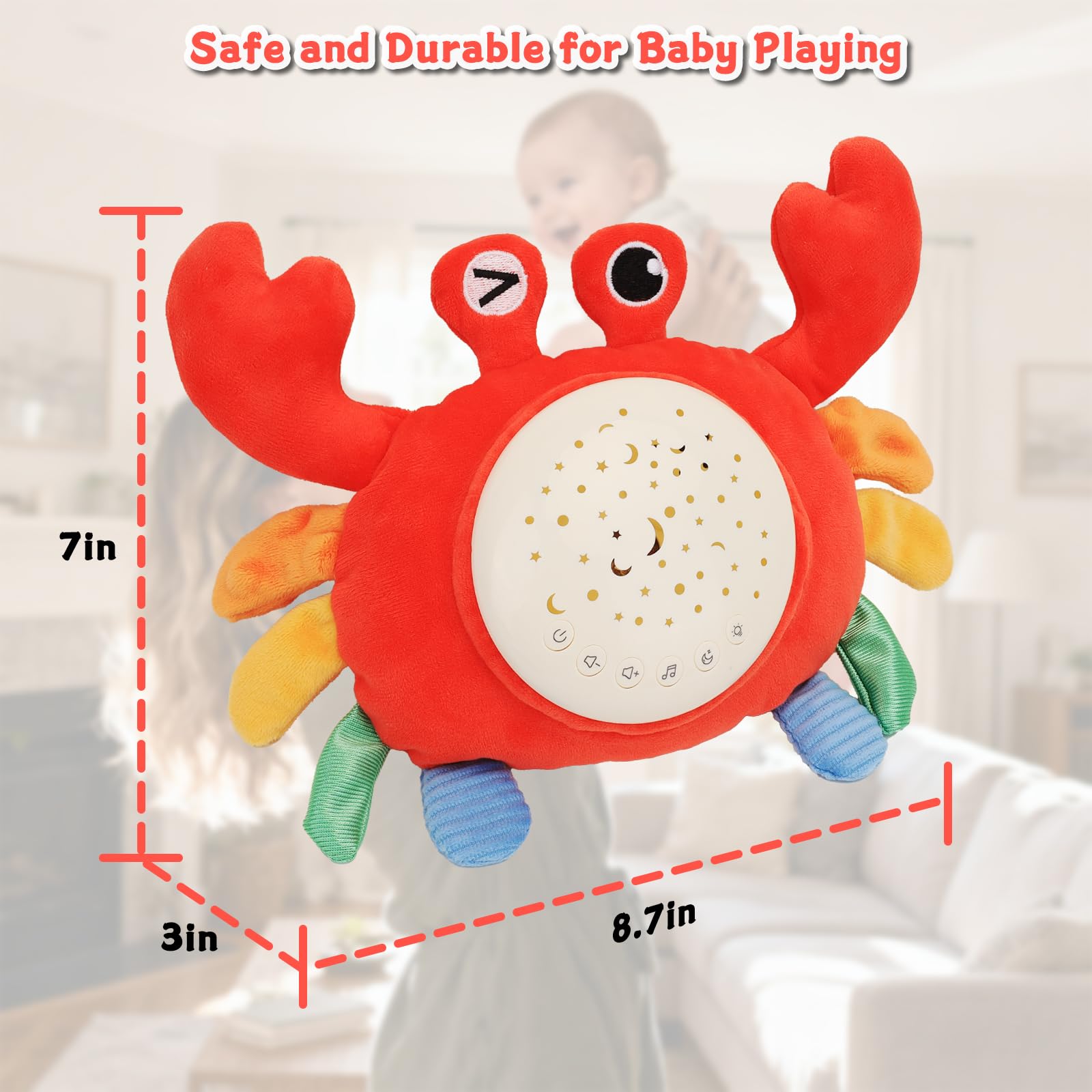 MPQMPQ Durable materials ensure lasting play and safe infant use.