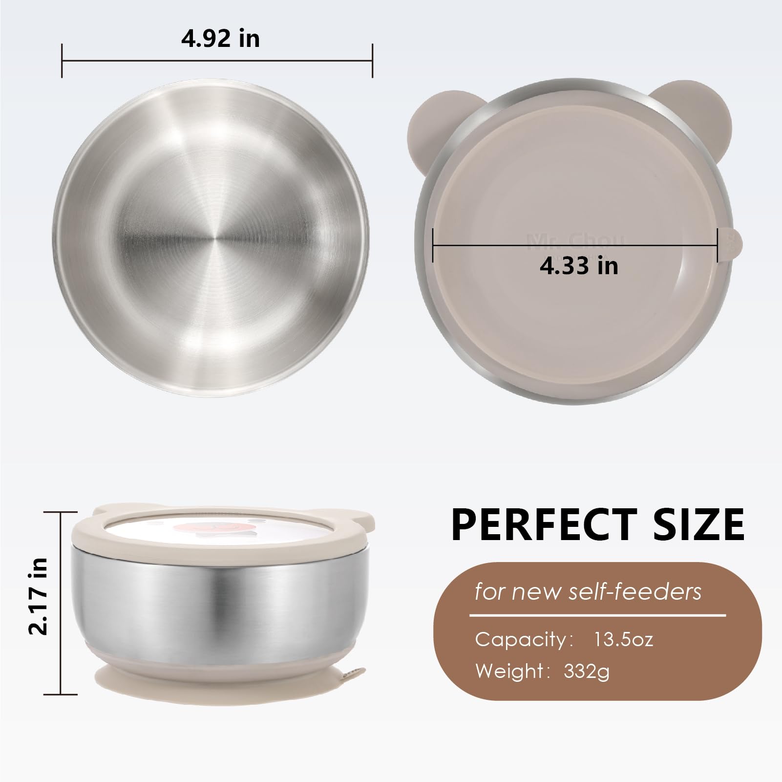 MR. CHOU beige color option complements kitchen setup