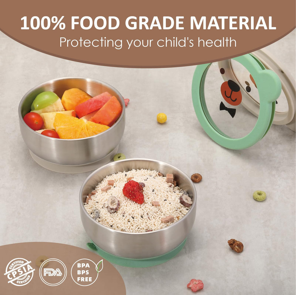 MR. CHOU glass lid with silicone seal protects contents