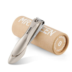MR.GREEN baby nail clipper closeup showing safety design for newborn nails