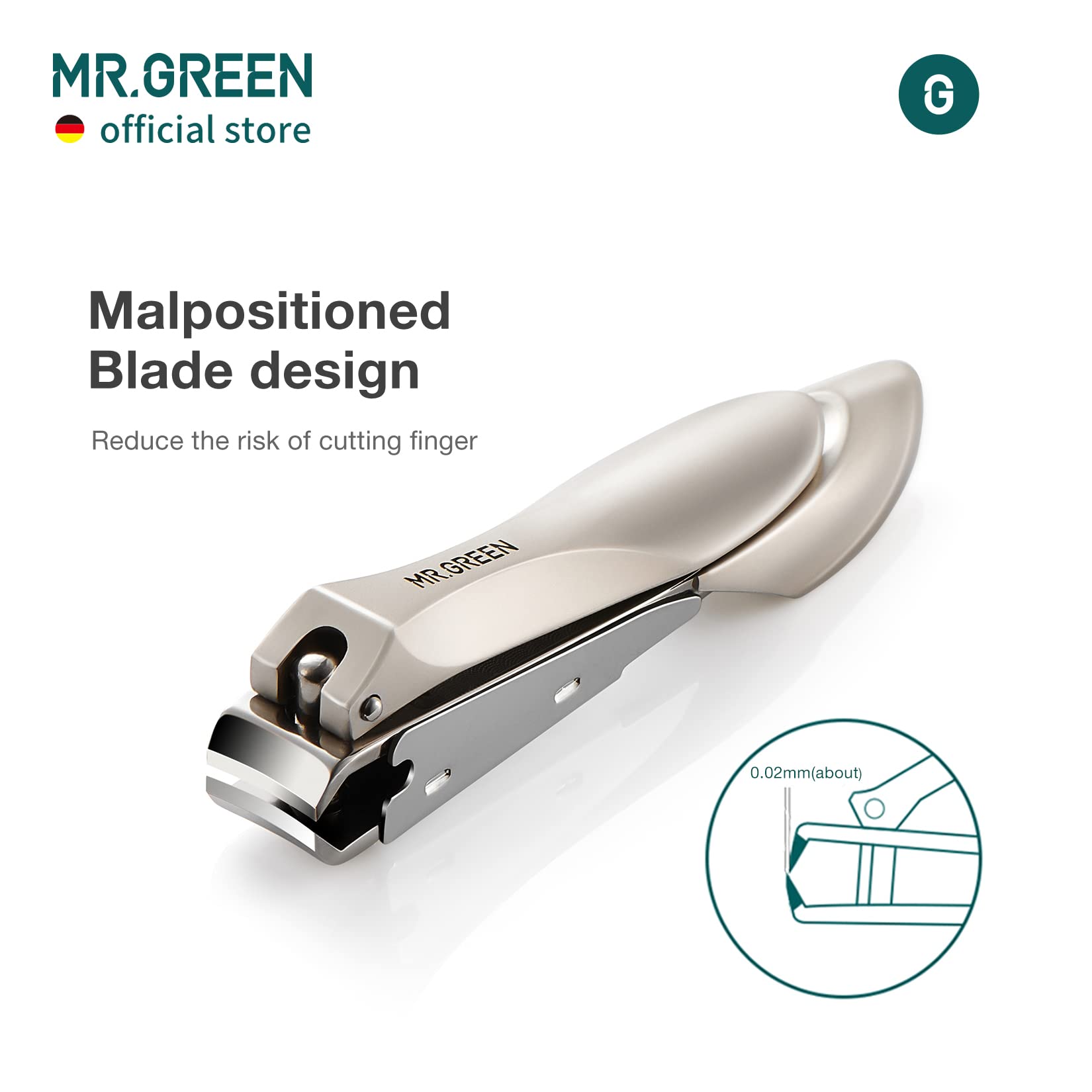 MR.GREEN parent-child set with baby nail clipper and parent clipper for families