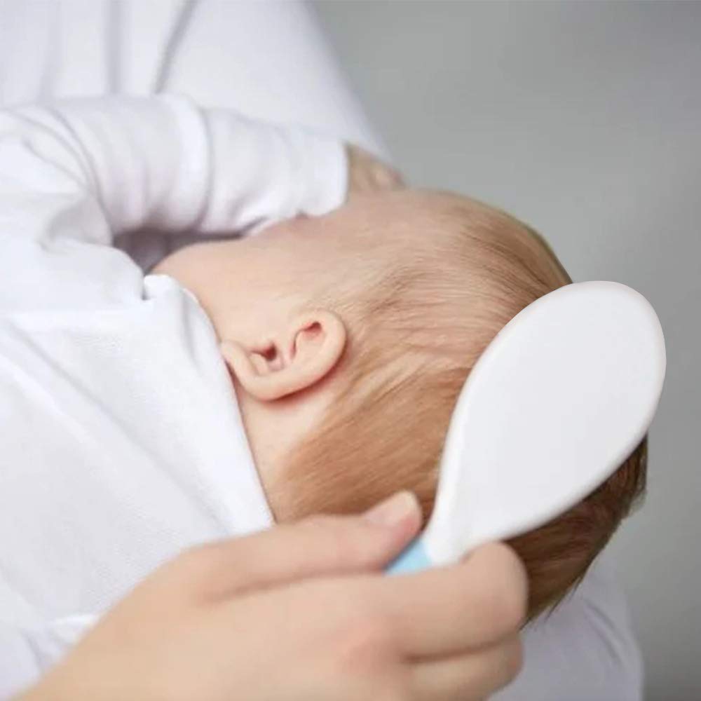 MR LION newborn to toddler haircare set supports bonding during brushing.