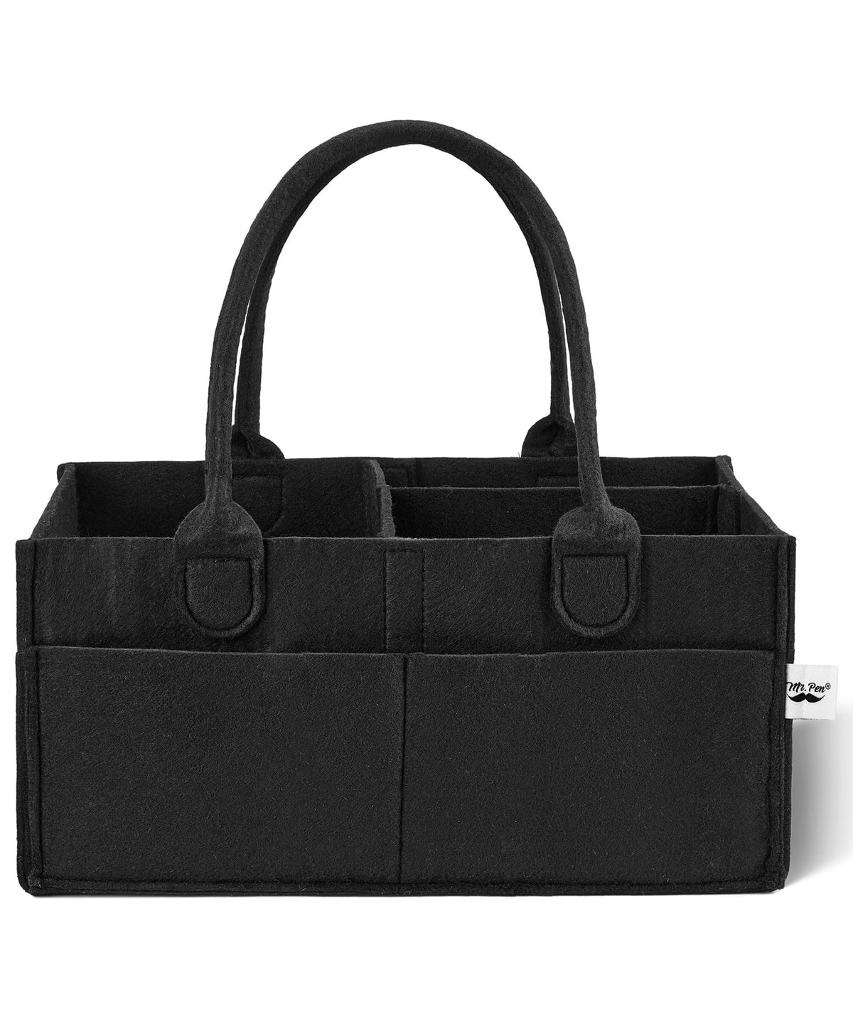 Mr. Pen Baby Diaper Caddy main compartment keeps essentials within easy reach.