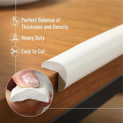Mr. Pen easy installation guide shows tool-free application for home safety.