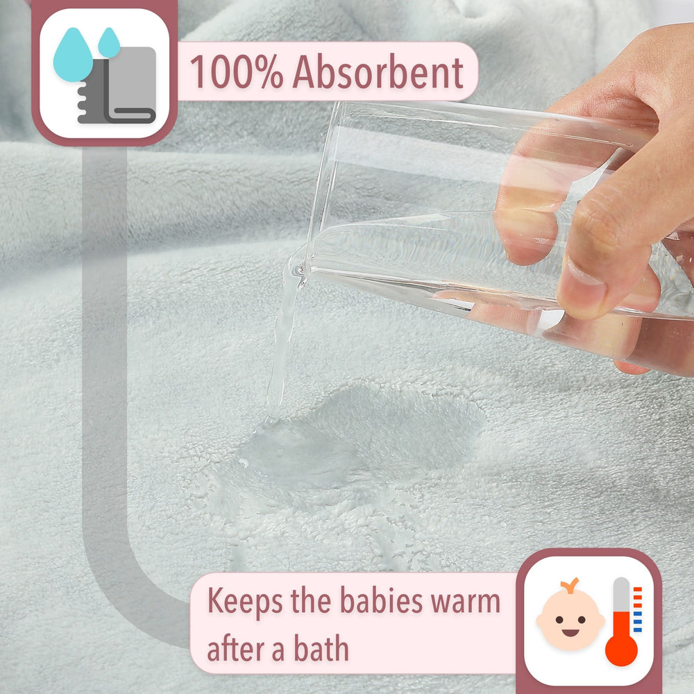 Mr. Pen Elephant Design Bath Towel adds playful nursery decor.