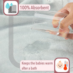 Mr. Pen Elephant Design Bath Towel adds playful nursery decor.