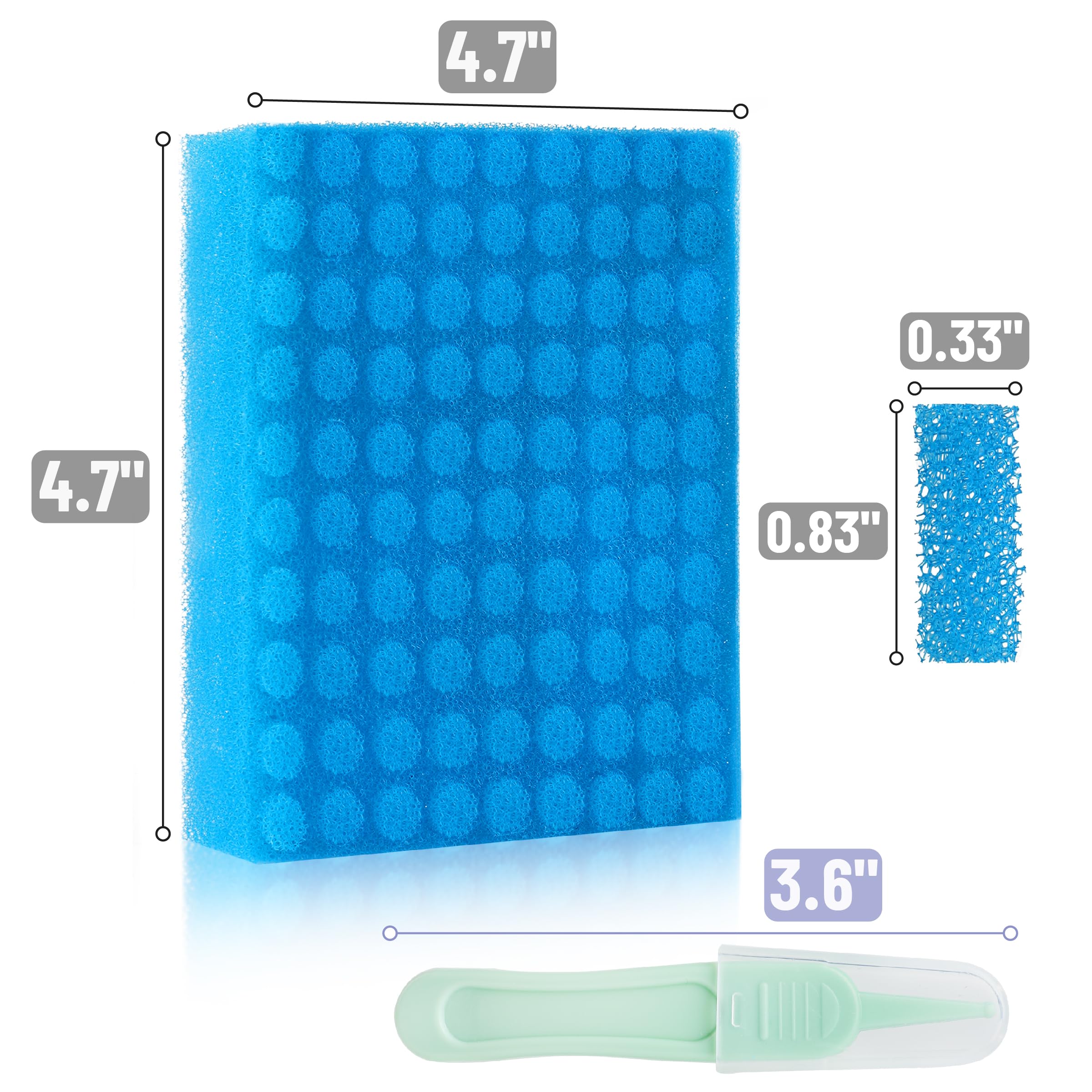 Mr. Pen filters capture mucus to help keep the aspirator clean and ready.