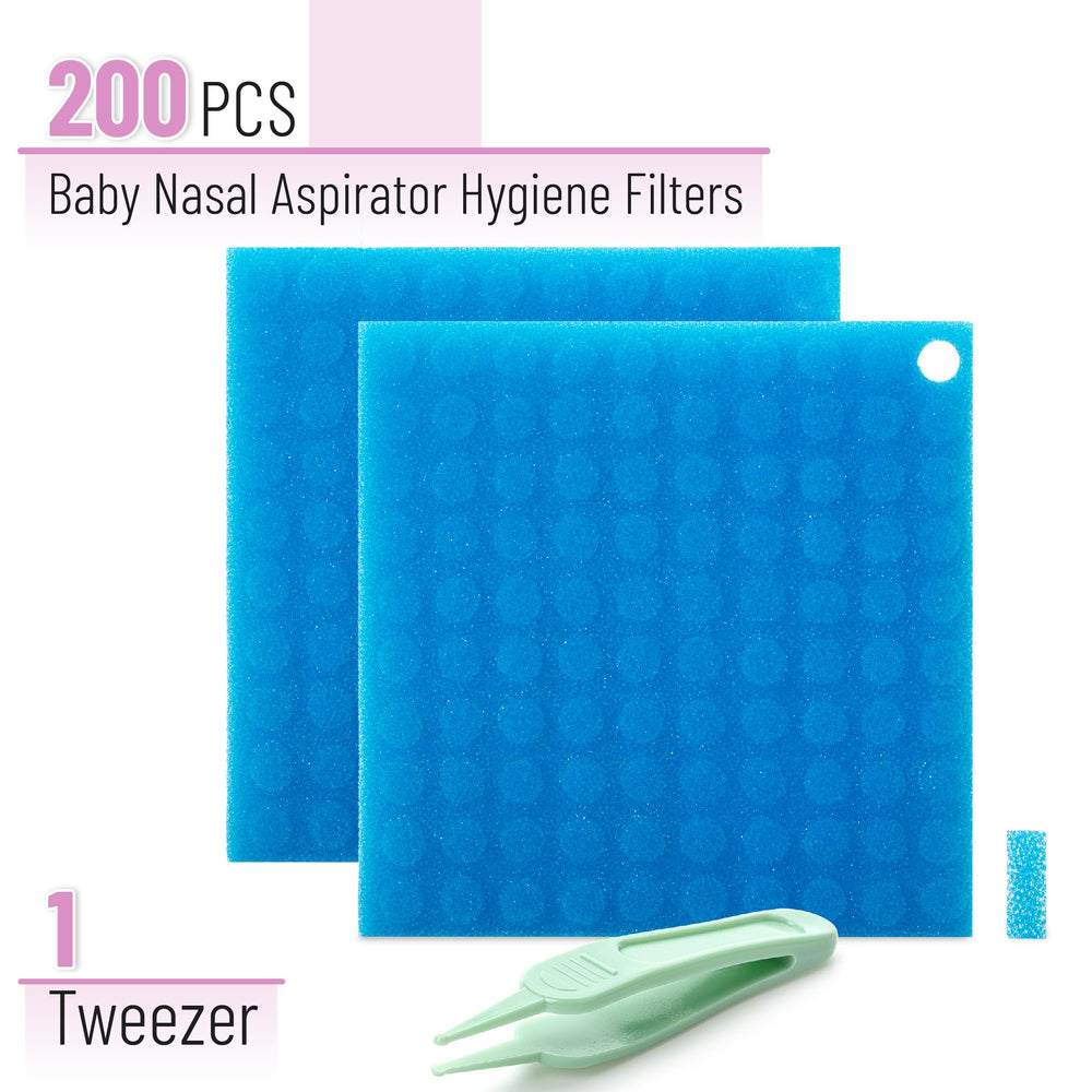 Mr. Pen nasal aspirator filters with tweezer included for easy, sanitary maintenance