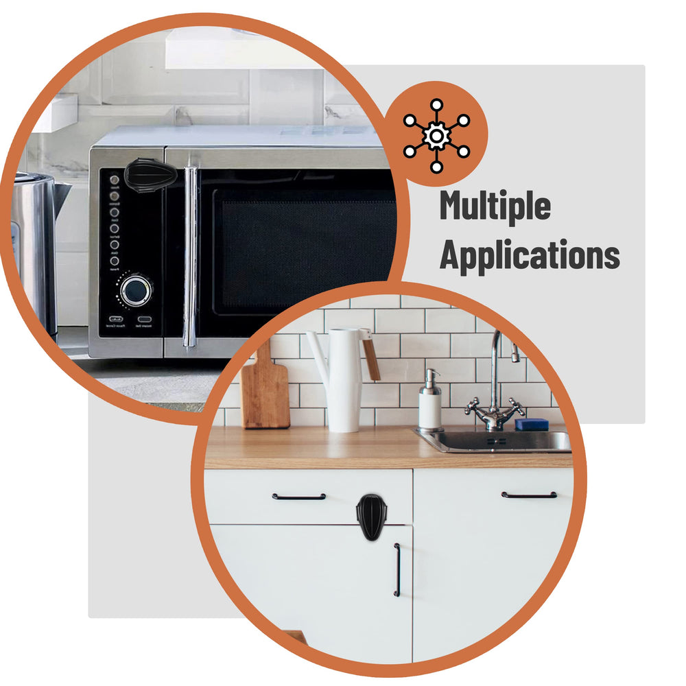 Mr. Pen oven lock removal process leaves no residue on surfaces.