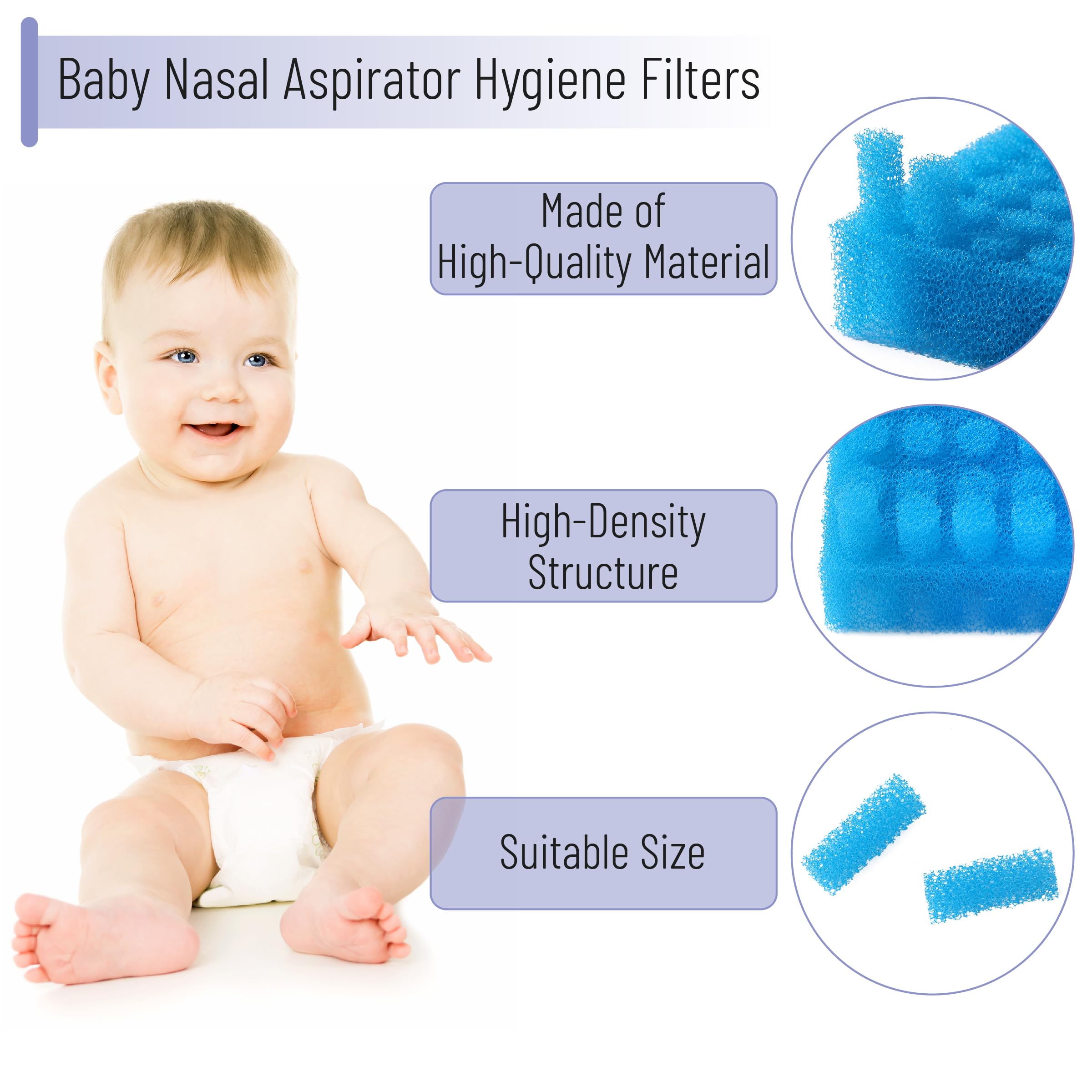 Mr. Pen soft breathable filter material offers gentle comfort during use.