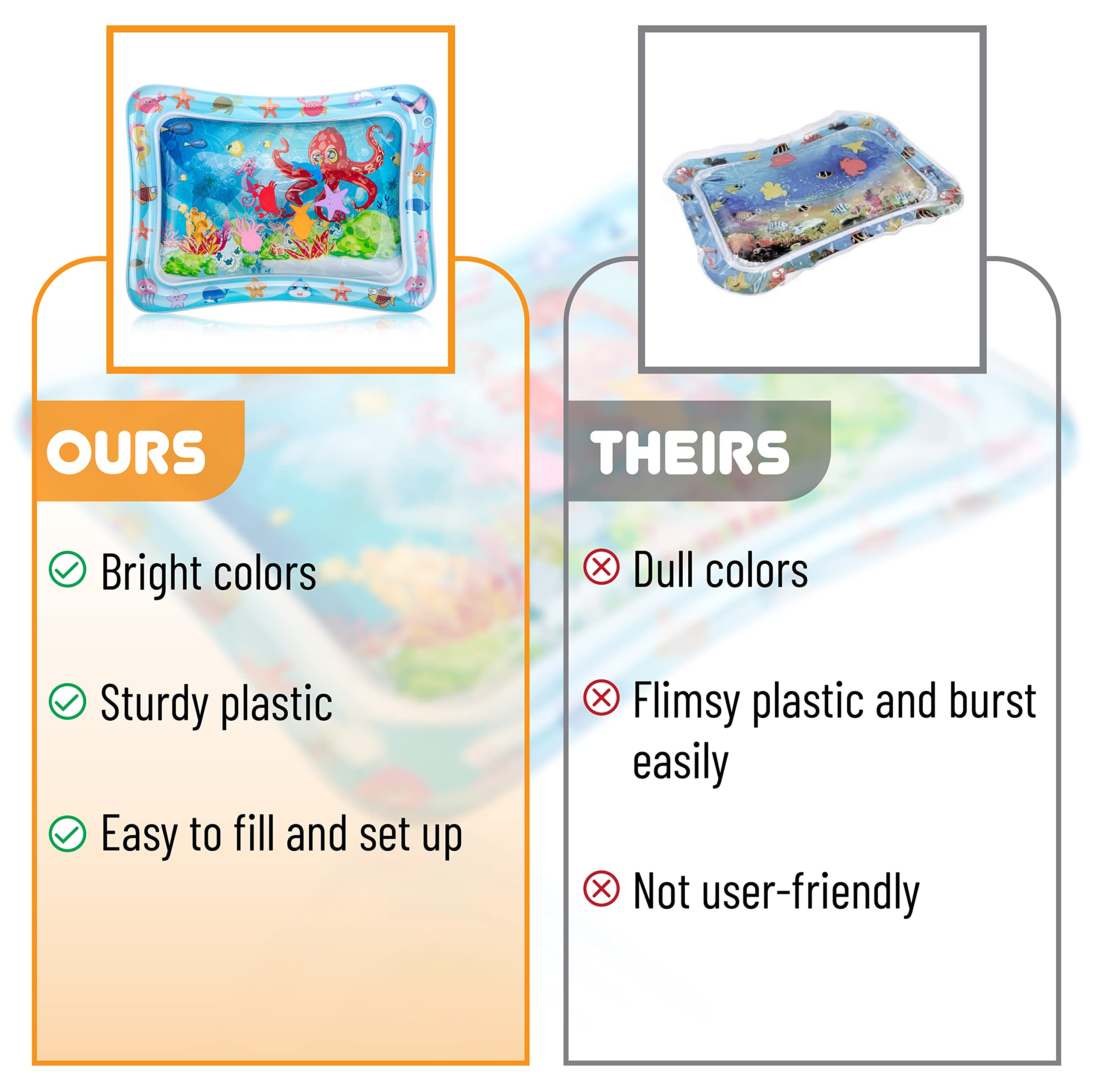 Mr. Pen soft PVC material ensures gentle touch during playtime.