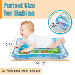 Mr. Pen water mat underwater world graphics invite colorful sensory exploration for babies.