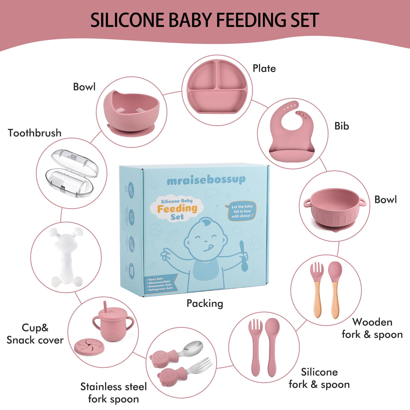 mraisebossup suction bowl helps prevent spills during self-feeding