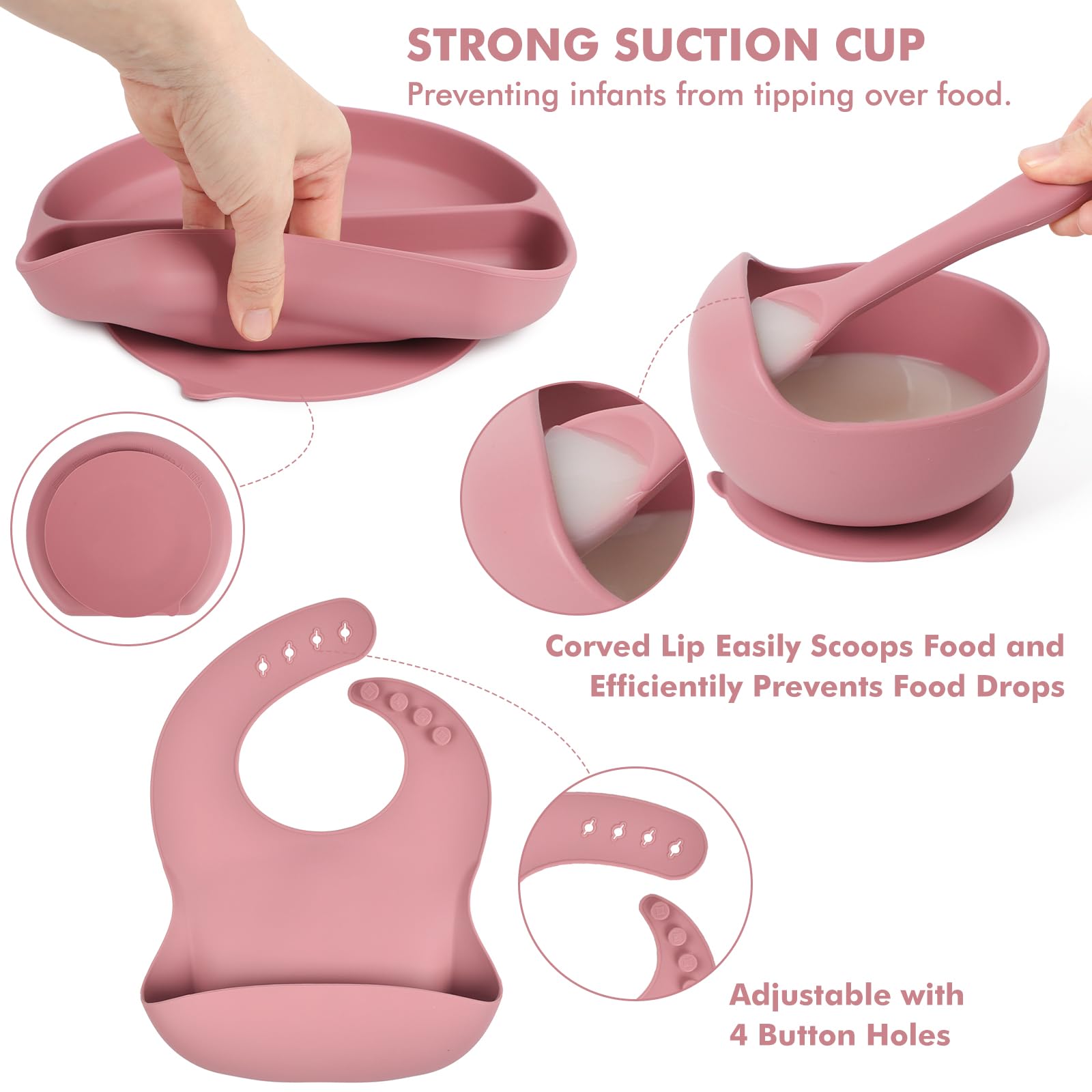 mraisebossup silicone finger brush helps clean baby's mouth