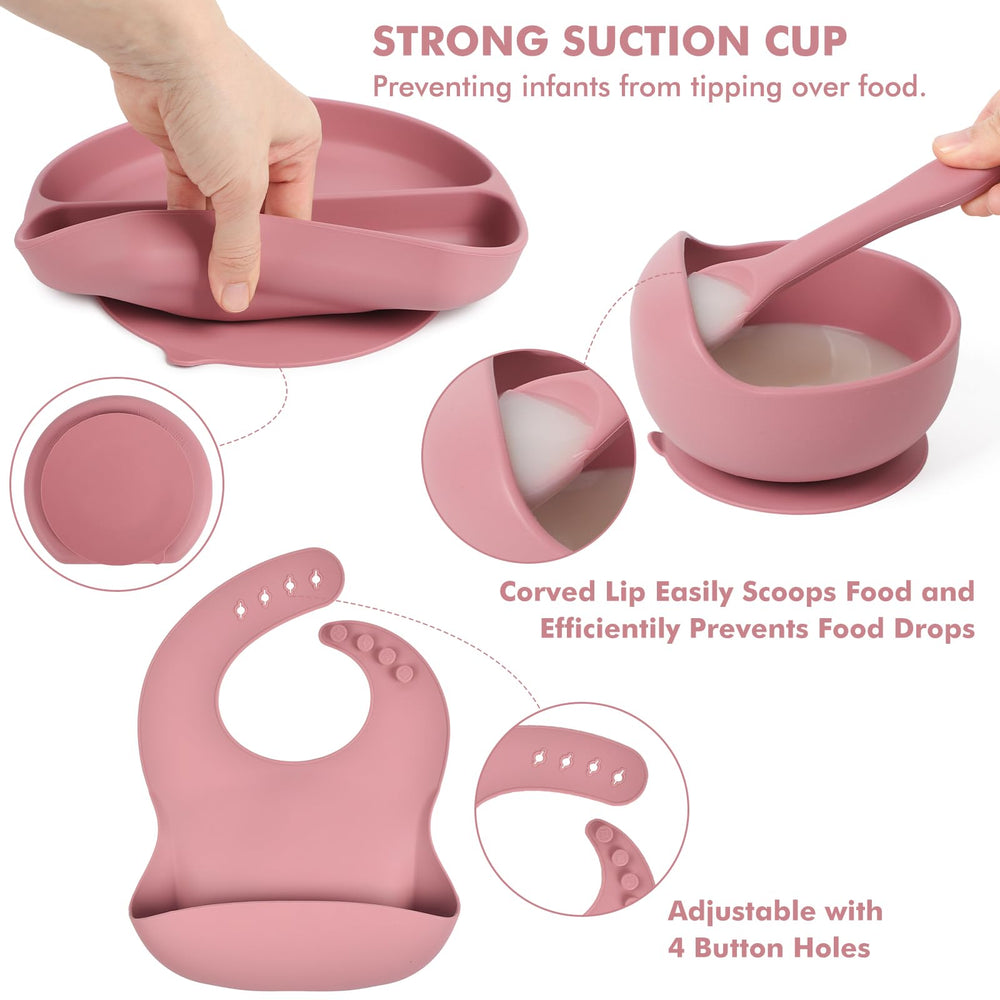 mraisebossup silicone finger brush helps clean baby's mouth