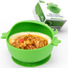 MRPR Hop & Snack Bowl uses BPA-free silicone safe for little hands during meals