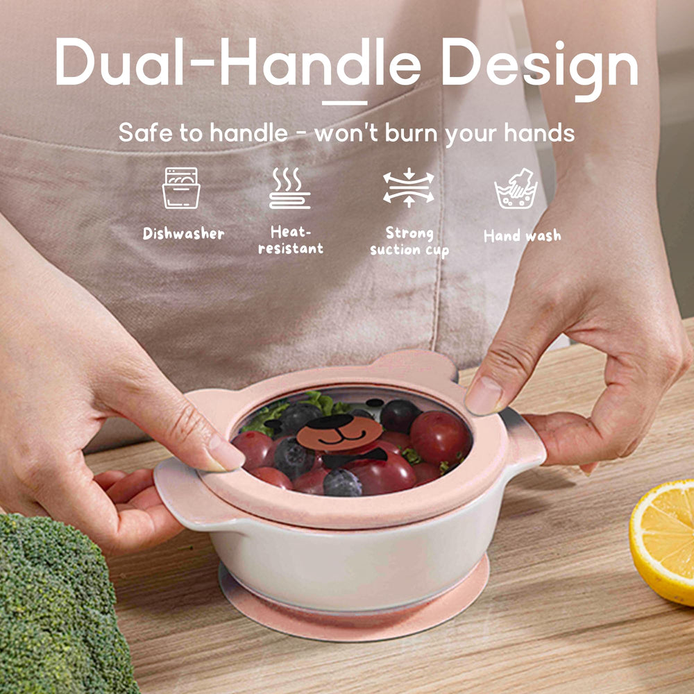 Mrs. Chou easy-clean ceramic surface simplifies after-meal cleanup.