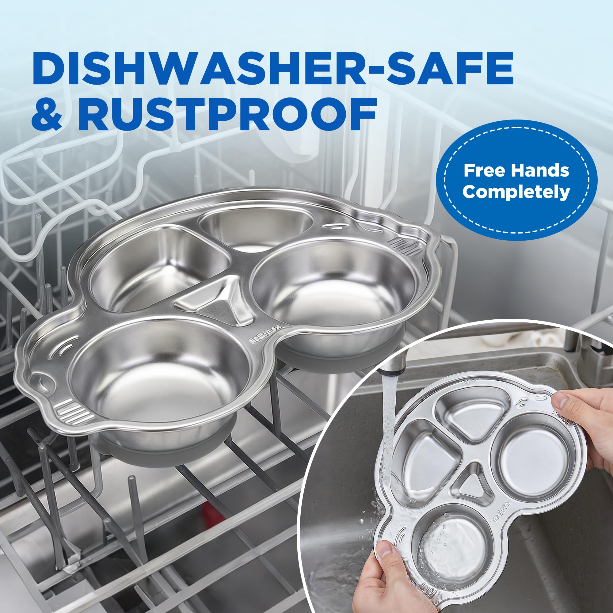 Mrs. Chou BPA-free materials ensure safe contact during meals