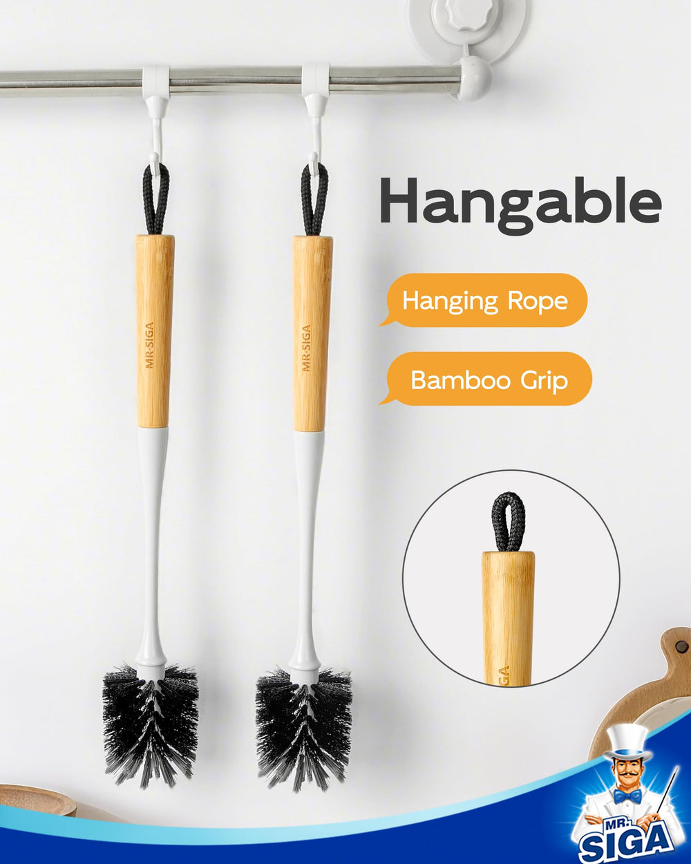 MR.SIGA bottle-cleaning companion for everyday hydration gear