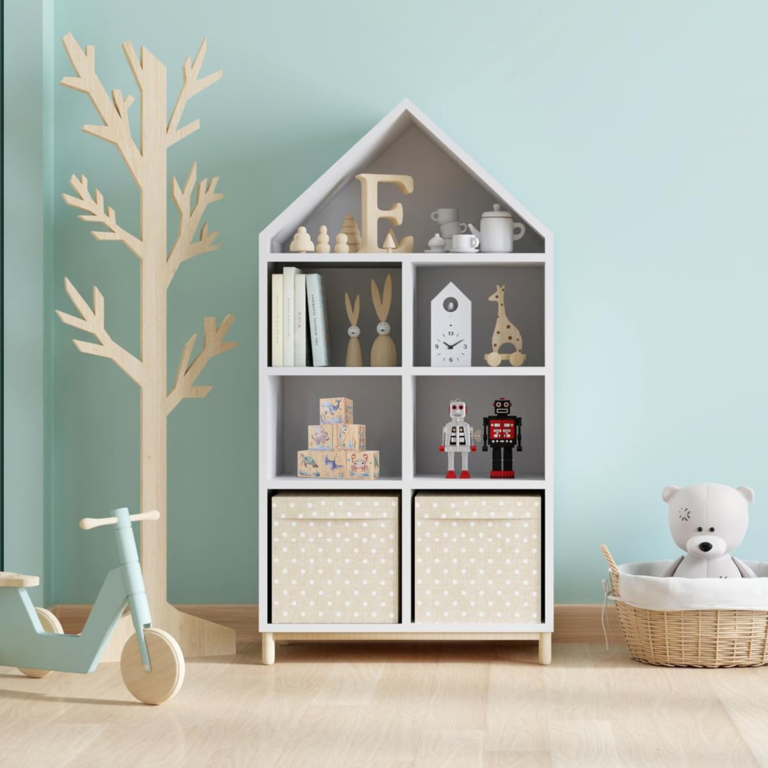 MRYAWXBK baby shower decor blocks perfect for nursery or play area