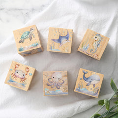 MRYAWXBK wooden nursery blocks showcasing sturdy craftsmanship for kids' spaces