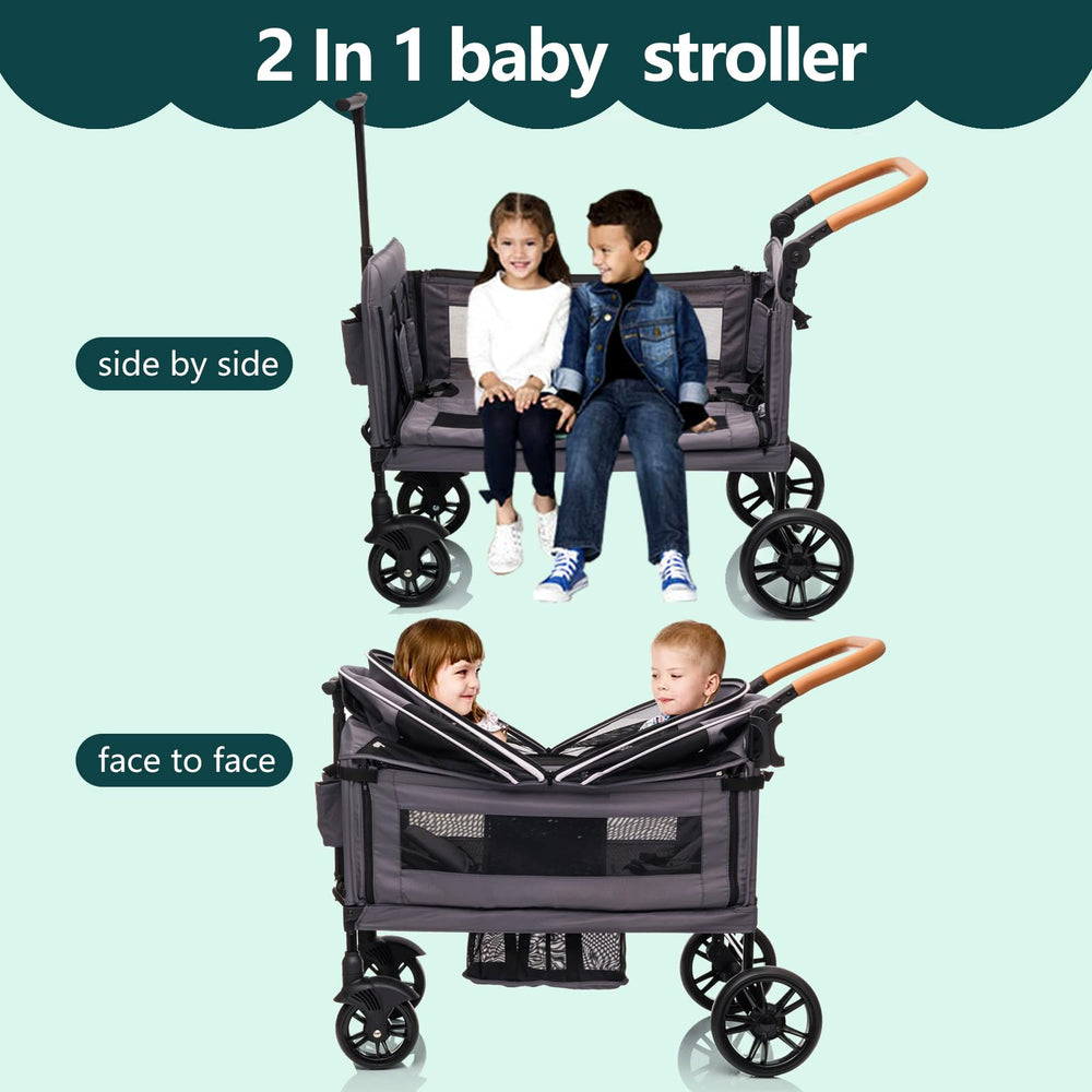 MRZLB Wagon built-in cup holder keeps drinks within reach