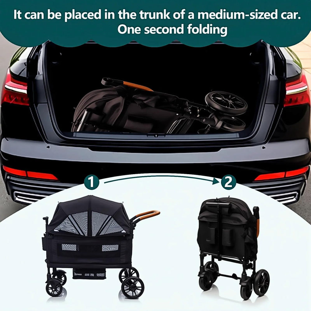 MRZLB wagon folded-compact-travel ready for trunks and storage
