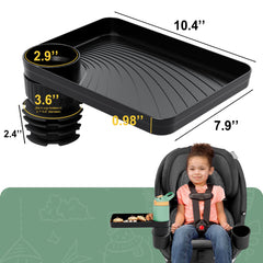 MS MASTER SHOW travel tray helps kids keep essentials within reach
