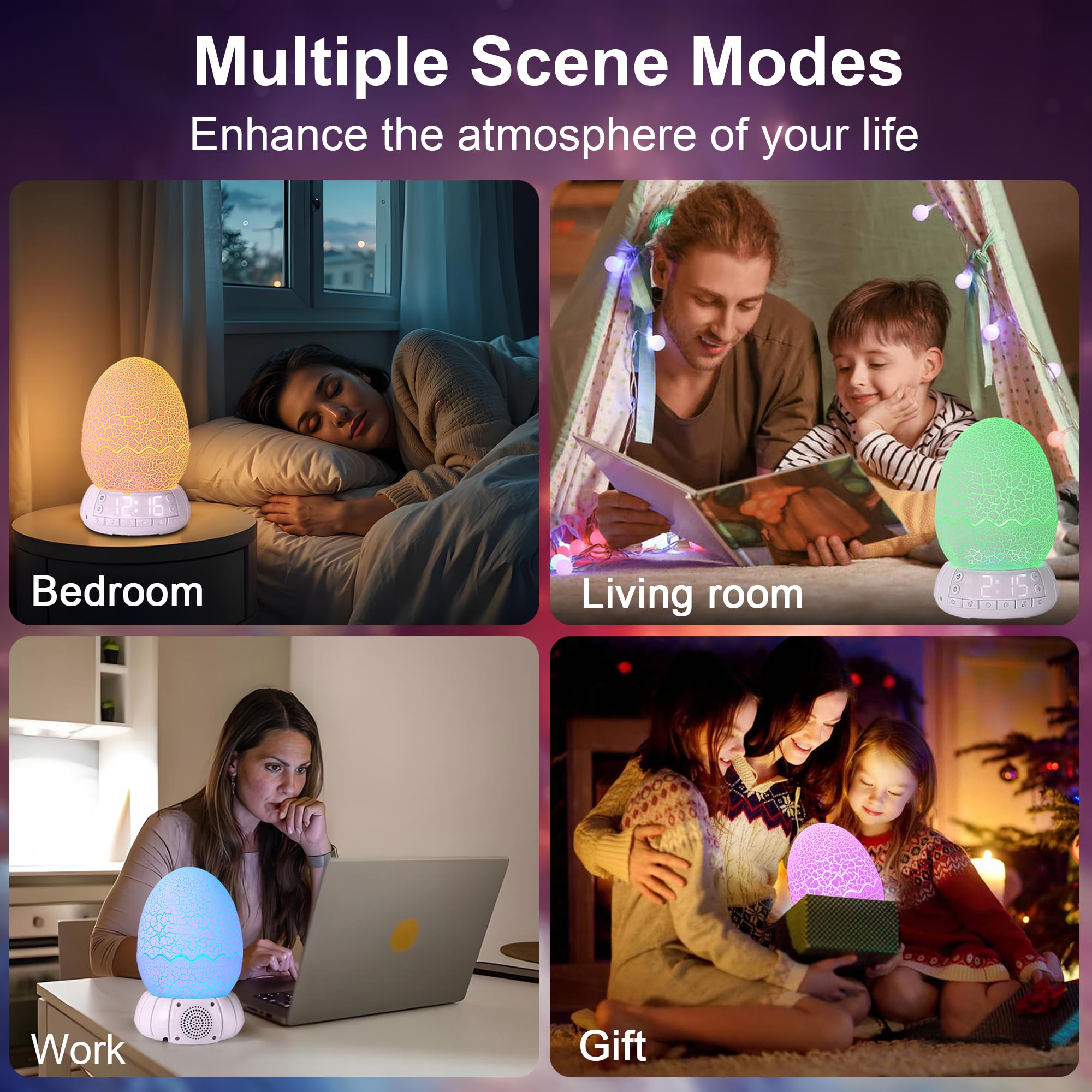 MTDYHY butterfly night light multifunction gift idea for kids and friends.