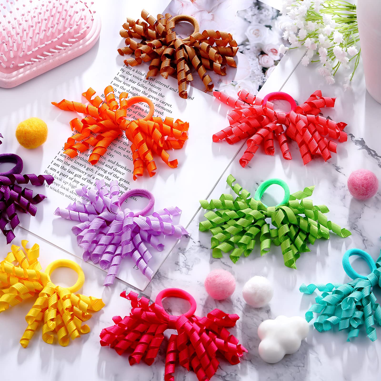 MTLEE hair ties tassel-detail adds eye-catching charm to outfits