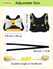 MTOMUYA anti-lost wrist link with key lock ensures secure hold